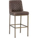 Leighland 42 inch Havana Dark Brown Barstool